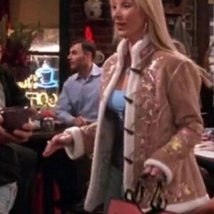 Vintage phoebe jacket. Heavily embroidered with toggle claps.